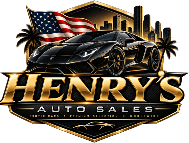 Henry's Auto Sales logo – luxury and exotic